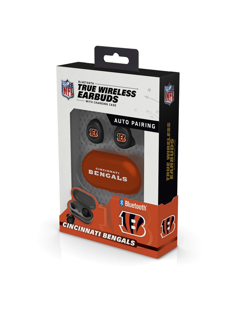 SOAR NFL True Wireless Earbuds, Cincinnati Bengals - Image 2